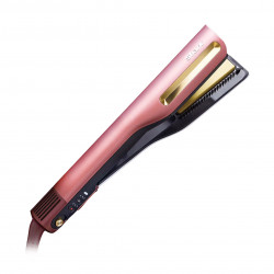 Маша за коса и сешоар 2в1 Shark SilkiPro HT401EUPK, 1000W, 3 скорости, 3 темп. настройки, 100-220°C, Heatsense, Rapid Dry технология, Розов