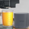 Сокоизстисквачка 3в1 Ninja NeverClog JC152EU, 150W, 700 мл, Студено пресоване, Рязане, Настъргване, Филтри за пулп, Сив