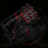 Прахосмукачка без торба Dyson Cinetic BigBall Absolute 2 447250-01, 700W, 150AW, 0.8 л, 35 циклона, Автоматично изправяне при преобръщане, 5 приставки, Никел/син