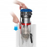 Прахосмукачка без торба Dyson Cinetic BigBall Absolute 2 447250-01, 700W, 150AW, 0.8 л, 35 циклона, Автоматично изправяне при преобръщане, 5 приставки, Никел/син