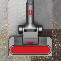 Прахосмукачка без торба Dyson Cinetic BigBall Absolute 2 447250-01, 700W, 150AW, 0.8 л, 35 циклона, Автоматично изправяне при преобръщане, 5 приставки, Никел/син