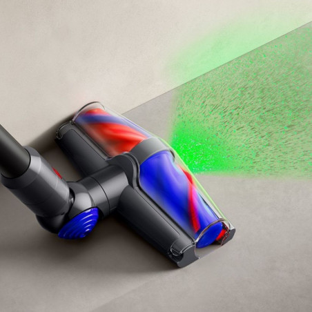 Вертикална прахосмукачка Dyson V10 Konical Moulded 419634-01, 150AW, 0.5 л, 60 мин, 110 000 об/мин, 3 режима, HEPA, Хигиенично изпразване, Без заплитане, Черен