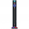 Вертикална прахосмукачка + Док станция с автоматично изпразване Dyson V10 Konical Moulded 594030-01, 150AW, 0.5 л, 60 мин, 3 режима, HEPA, Хигиенично изпразване, Без заплитане, Черен