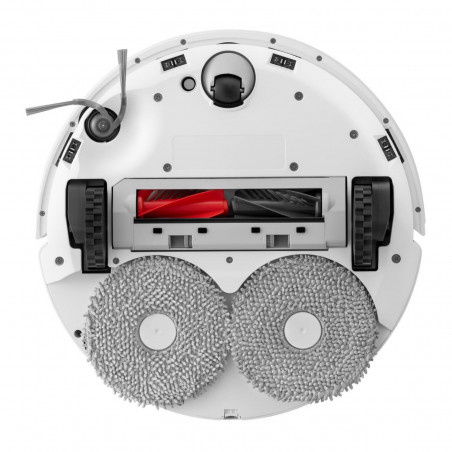 Прахосмукачка робот Roborock Q Revo Edge 5V1 QRES02-00, 18500 Pa, 5200 mAh, 66W, 3D Картографиране LiDar, Reactive AI, FlexiArm, Станция за зареждане, Автономия до 3 часа, Бял