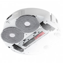 Прахосмукачка робот Roborock Q Revo Edge 5V1 QRES02-00, 18500 Pa, 5200 mAh, 66W, 3D Картографиране LiDar, Reactive AI, FlexiArm, Станция за зареждане, Автономия до 3 часа, Бял