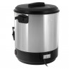 Електрически съд за пастьоризация и варене Adler AD 4538, 3000W, 28 л, 30-100°C, Поддържане на топлина, Светлинен индикатор, Инокс/черен
