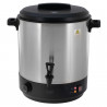 Електрически съд за пастьоризация и варене Adler AD 4538, 3000W, 28 л, 30-100°C, Поддържане на топлина, Светлинен индикатор, Инокс/черен