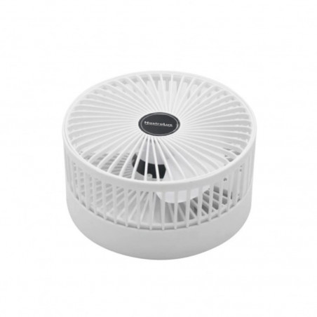Вентилатор USB NostroLux NL51760F, 4.5W, 3 скорости, Автономия до 5 часа, Бял