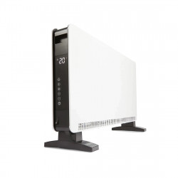 Конвектор NostroLux NL51974A, 2000W, 3 степени, Wi-Fi, LED, Автоматичен режим, Защита от преобръщане, Бял