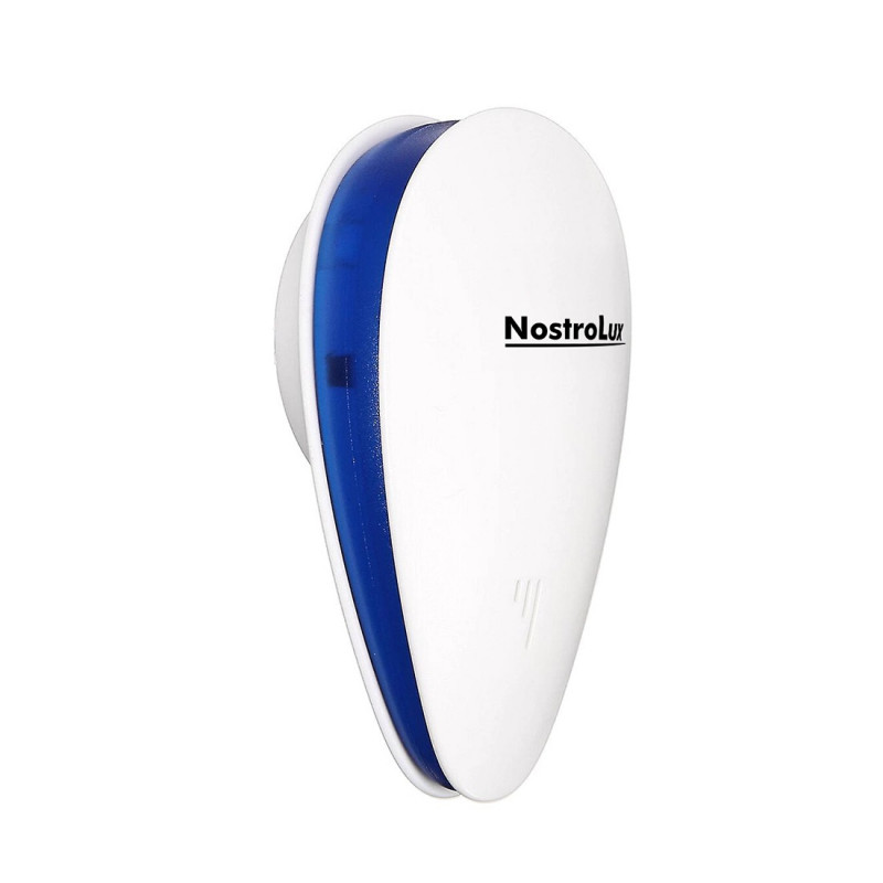Уред за защита от вредители NostroLux NL51771A, 5W, До 75 м2, Ултразвук, Безопасен за деца, Бял