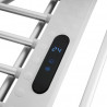 Електрически сушилник за дрехи NostroLux NL1975A, 260W, 45-70°C, Таймер, Дисплей, Бял