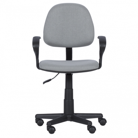 Детски стол Carmen 6012 T 3520028-4, До 70 кг, Газов механизъм, Полипропиленови колелца, Дамаска, Сив