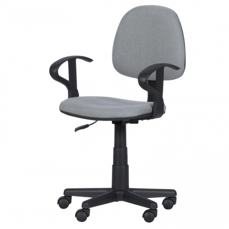 Детски стол Carmen 6012 T 3520028-4, До 70 кг, Газов механизъм, Полипропиленови колелца, Дамаска, Сив