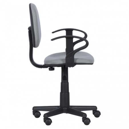 Детски стол Carmen 6012 T 3520028-4, До 70 кг, Газов механизъм, Полипропиленови колелца, Дамаска, Сив
