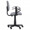 Детски стол Carmen 6012 T 3520028-4, До 70 кг, Газов механизъм, Полипропиленови колелца, Дамаска, Сив