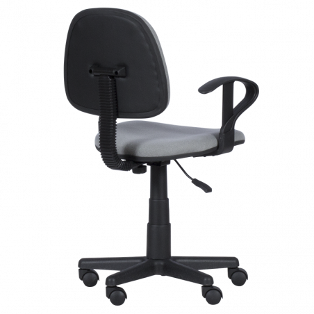 Детски стол Carmen 6012 T 3520028-4, До 70 кг, Газов механизъм, Полипропиленови колелца, Дамаска, Сив