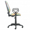 Детски стол Carmen Prestige 3520807-21, До 120 кг, Реглаж на седалка и облегалка, Колелца, Принцеса/многоцветен