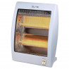 Кварцова печка Elite QH-400, 800W, 2 степени, Изключване при падане, Дръжка, Бял