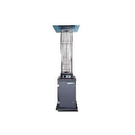 Газов отоплител Elite ODRGH-1368, 12.5 kW, Стомана с прахово покритие, Защитна решетка, Черен