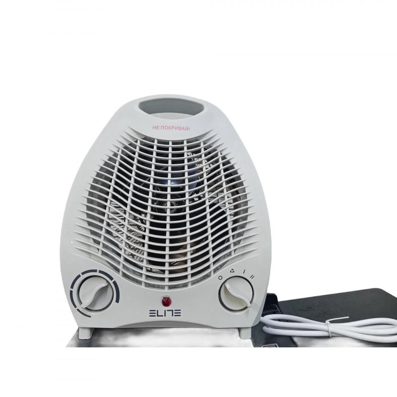 Вентилаторна печка Elite EFH-1420, 2000W, 3 режима, Защита от прегряване, Бял