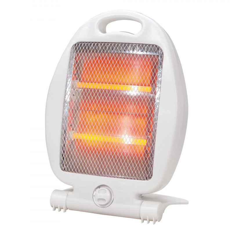 Кварцова печка Lamarque LQH-3342, 800W, 12 м3, 2 степени, Защита, Бял