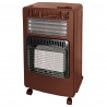 Печка за отопление газ+електричество Elite EGERH-1220, 4200W, 30 mbar, 3 степени, Инфрачервени плочи, G30/G31, Анализатор, Защита при липса на пламък, Кафяв