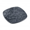 Плато за сервиране от естествен мрамор Kesper 38410, 25x25 см, Квадрат, Сив