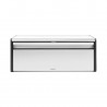 Преоценено: Кутия за хляб Brabantia Fall Front 107852, 18 л, 46.5х25 см, Стенен монтаж, Без пръстови отпечатъци, Инокс/Мат