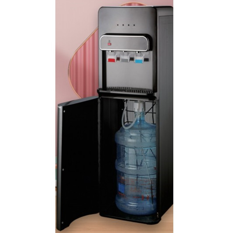 Преоценено: Диспенсър за вода с долно зареждане Elite WDCB-2504BL, 550W, 10-85C, Затопляне 5 л/ч, Охлаждане 2 л/ч, Компресорен, Черен