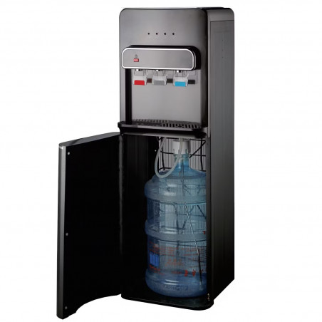 Преоценено: Диспенсър за вода с долно зареждане Elite WDCB-2504BL, 550W, 10-85C, Затопляне 5 л/ч, Охлаждане 2 л/ч, Компресорен, Черен