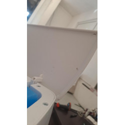 Преоценено: Охладител за въздух и овлажнител Elite ACS-2594, 60W, За помещения до 20 м2, 5.5 л, 760 м3/ч, 3 скорости, Дистанционно управление, Таймер, Бял