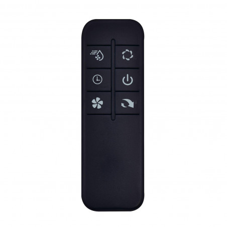 Преоценено: Вентилатор Elite EFM-0357R, 70W, 40 см, 2.8 л, 3 скорости, 3 режима, 3 перки, Eнергоспестяващ, Водна мъгла, Черен