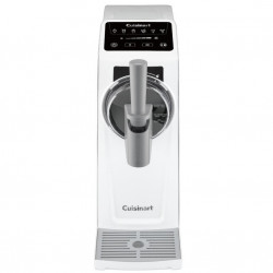 Преоценено: Машина за сладолед 6в1 Cuisinart Frost Fusion Ice Cream & Slushie ICE201E, 170W, 1.6 л, Интелигентно дозиране, Поддържане на темп, Компресор, Бял