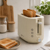 Тостер за хляб Oliver Voltz Nice OV51440PR, 700 W, 2 филийки, 7 степени, Крем