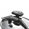 Тенджера под налягане Fagor Clasica 8L, 55 kPa, 24 см, Предпазен мост, 3 защити, Неръждаема стомана 18/10, Индукция, Сребрист