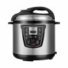 Мултикукър под налягане Oliver Voltz OV51985K6, 1000 W, 6L, 90 kPa, LED дисплей, 8 програми, Инокс