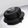 Тенджера под налягане Fagor Dual Xpress 8L, 30-90 kPa, 22 см, 5 защити, 3-слойно дъно, Неръждаема стомана 18/10, Индукция, Сребрист