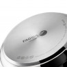 Тенджера под налягане Fagor Dual Xpress 8L, 30-90 kPa, 22 см, 5 защити, 3-слойно дъно, Неръждаема стомана 18/10, Индукция, Сребрист