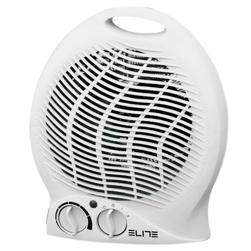 Вентилаторна печка Elite AH-215, 2000W, 2 степени, 3 режима, Защита от прегряване, Индикаторна лампичка, Бял