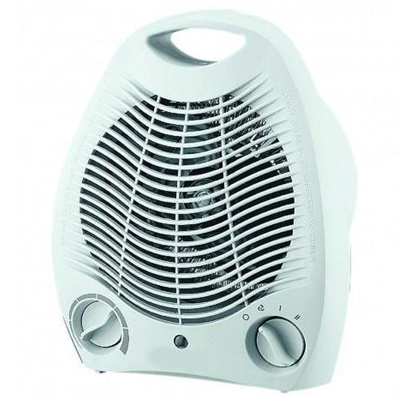 Вентилаторна печка Reverie RFH-7307, 2000W, 2 степени, 3 режима, Защита от прегряване, Индикаторна лампичка, Бял
