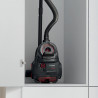 Прахосмукачка без торба Bosch BGS21POW2 ProPower Series 4, 750 W, 2 л, Power AirCycle, HEPA филтър, 78 dB, Черен/Червен