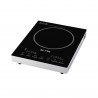 Единичен инфрачервен котлон Elite EFP-1294BU, 2200W, 20 см, LED дисплей, Тъч управление, Таймер, Стъклокерамика, Инокс