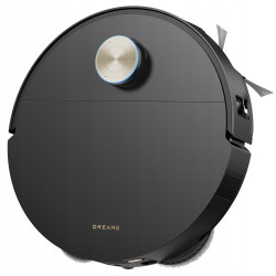 Прахосмукачка робот Dreame X60 Ultra Complete RLX87DE-BL, 180 мин, 0.2 л, AI камери, VersaLift, Автоматизирана станция, Гласови команди, Черен