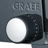Колбасорезачка Graef SKS100, 170W, Острие 170 мм, Неръждаема стомана, Заключване за деца, Черен