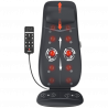 Шиацу масажна възглавница RENPHO Neck & Back Massage Cushion - S-, 48W, 4 зони, 3 степени, Загряване до 45°C, Регулируема, Дистанционно, Черен