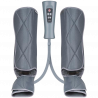 Компресионен масажор за крака RENPHO Foot & Calf Air Massager, 24W, Затопляне, 3 степени, Масажни режими, Памет, Топлинен индикатор, Защити, Сив