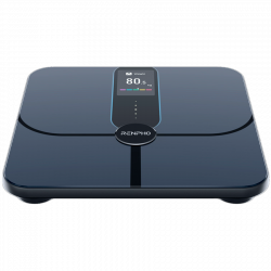 Смарт кантар RENPHO Smart WiFi, До 180 кг, 13 показателя, Разпознаване на потребител, Синхронизация с мобилни приложения, Биоимпедансен анализ, USB-C, Тъмносин