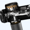 Масажен пистолет RENPHO Power+, 15W, 150 мин, 6 скорости, 1850-2600 об/мин, 4 степени охлаждане/затопляне, Таймер, Тъч скрийн, Bluetooth, Черен