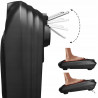 Шиацу масажор за крака RENPHO Shiatsu Home Foot Sole Massager, 30W, 6 глави, 18 точки, 2 скорости, Загряване, Регулируем наклон и височина, Перящ се калъф, Черен