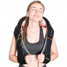 Шиацу масажор RENPHO U-Neck 1, 24W, 8 глави, 2 посоки, 3 интензитета, Загряване до 47°C, PU кожа+дишаща материя, Черен